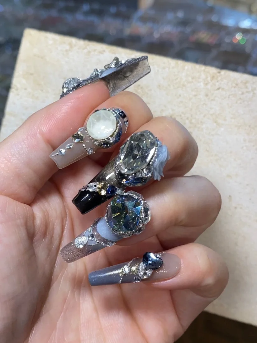 Million Dollar Baby Press On Nails detail 7
