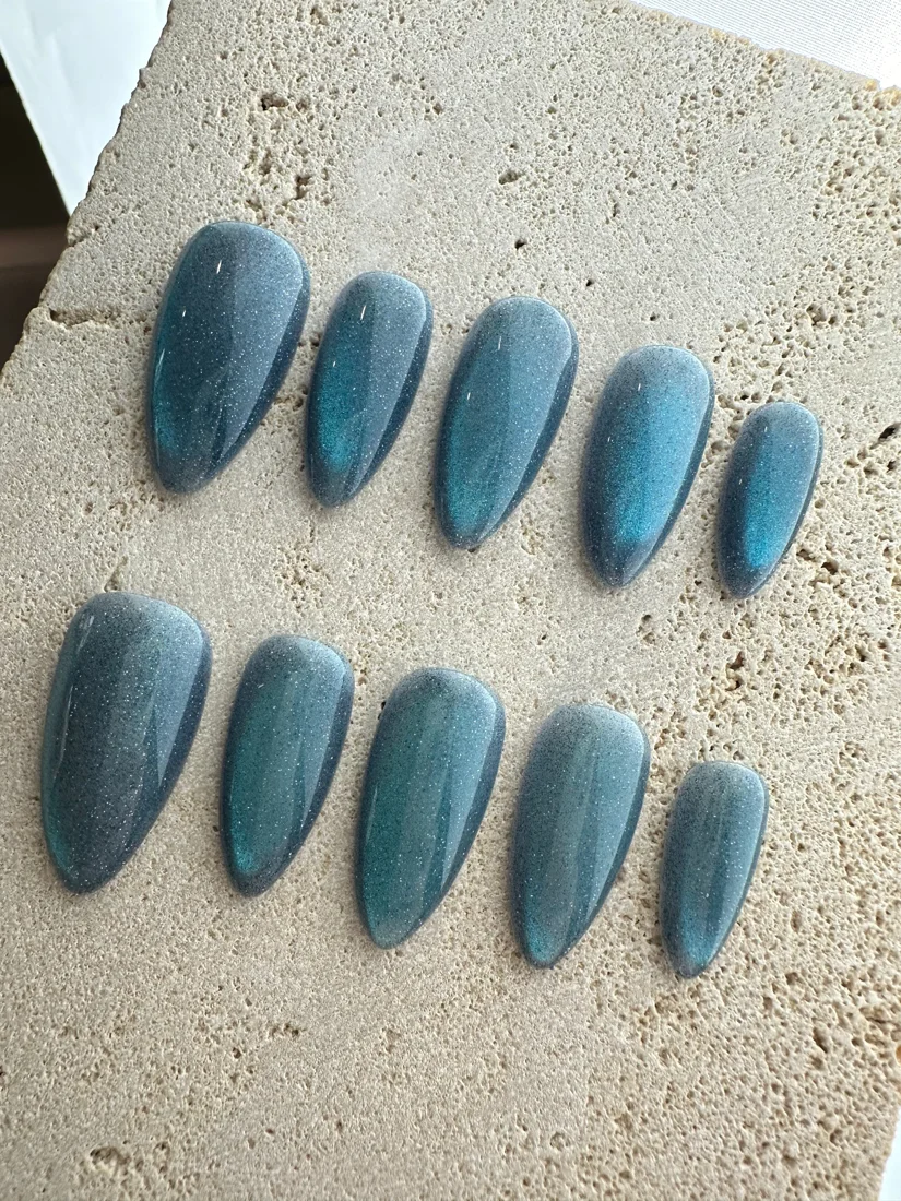 Crystal Magic Press On Nails- Ocean
