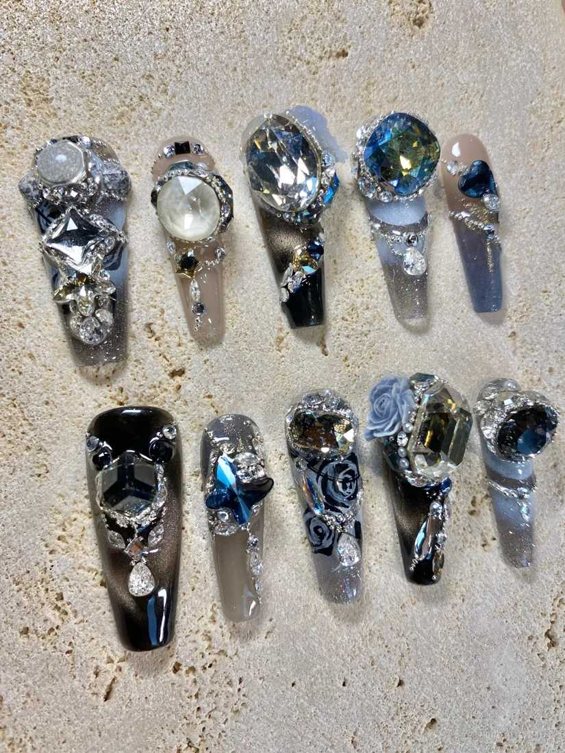 Million Dollar Baby Press On Nails detail 5