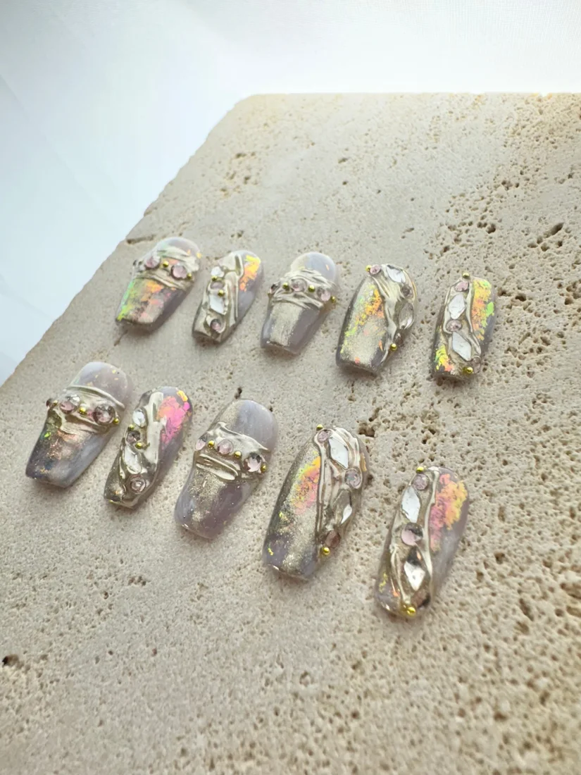 Magic Castle Press On Nails detail 6