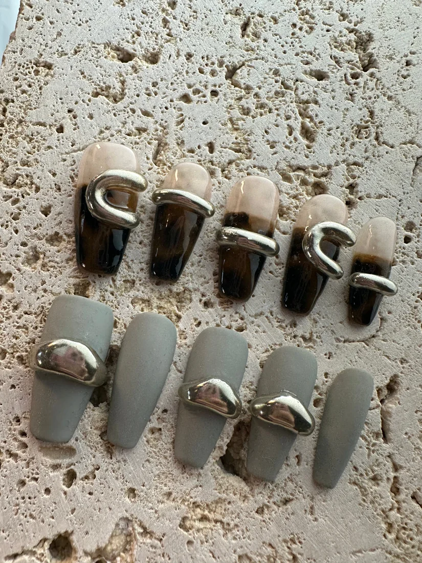 Mix It Up! Press On Nails detail 2