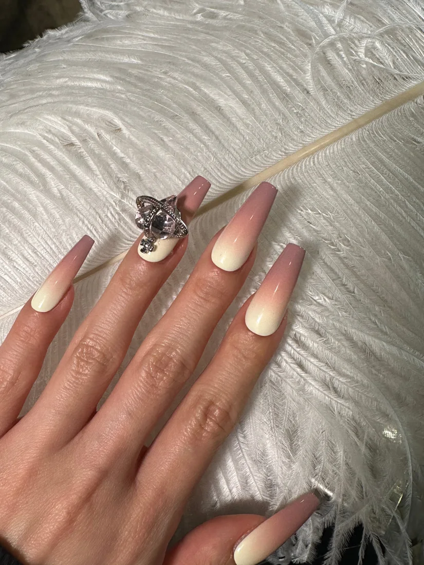 Strawberry Cake Press On Nails detail 7
