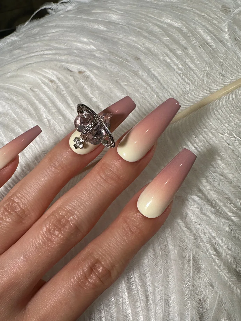 Strawberry Cake Press On Nails detail 8