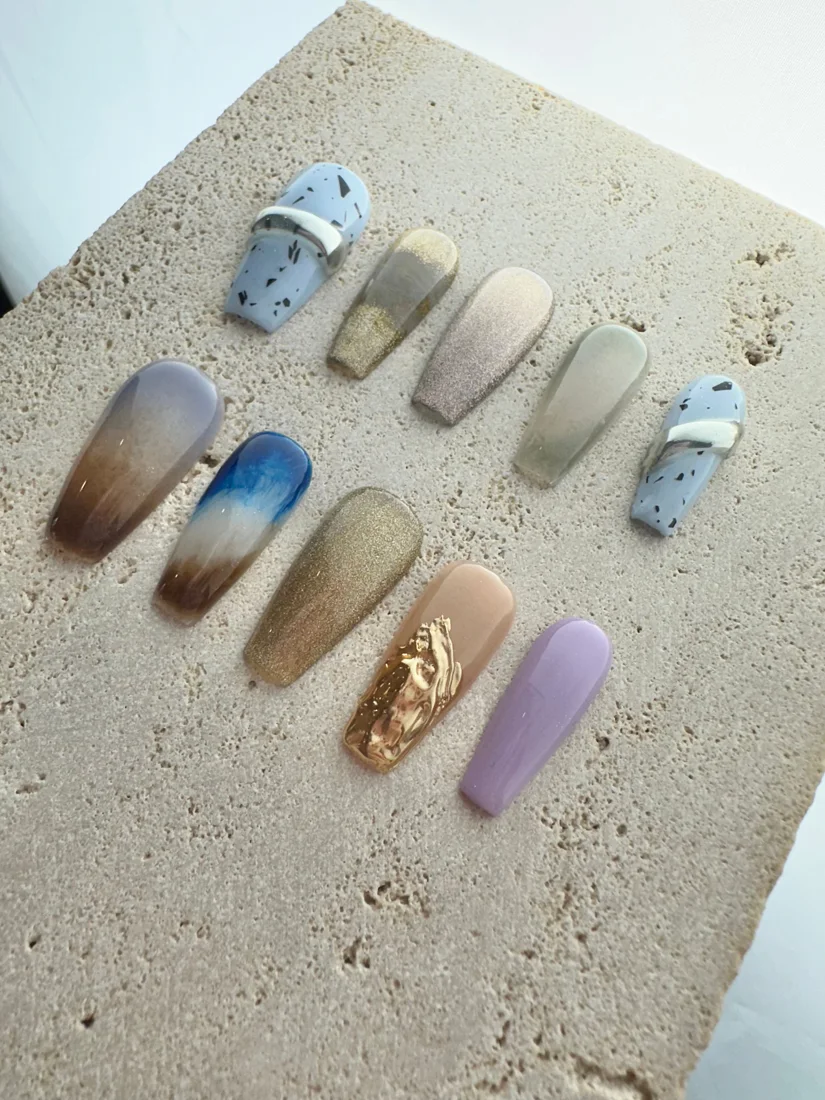Love Mix Press On Nails detail 6
