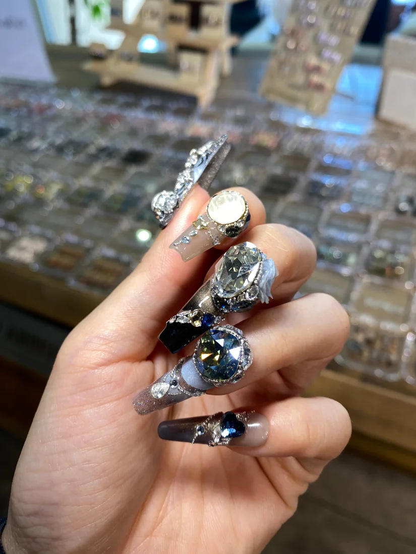 Million Dollar Baby Press On Nails detail 6