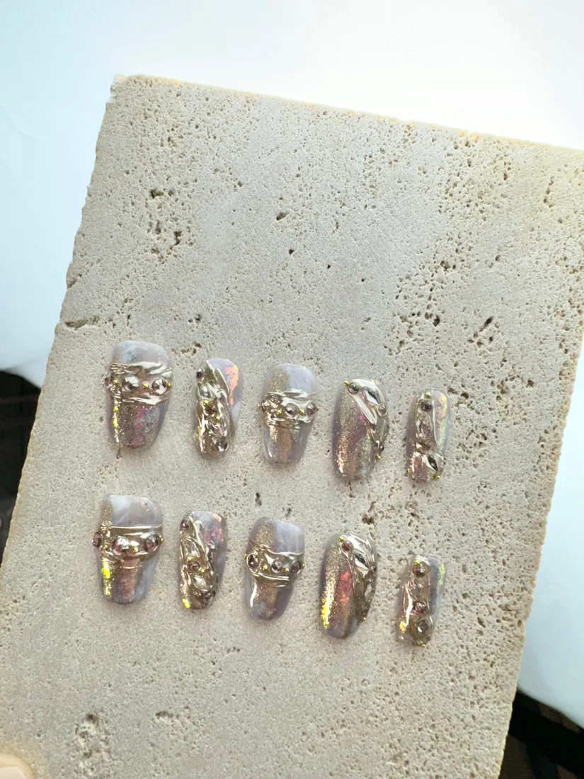 Magic Castle Press On Nails detail 2