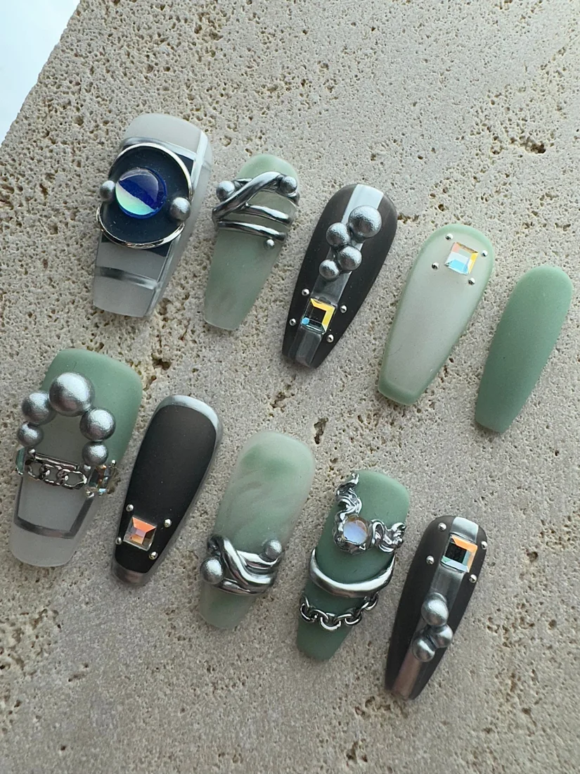 You Are My Galaxy Press On Nails detail 2