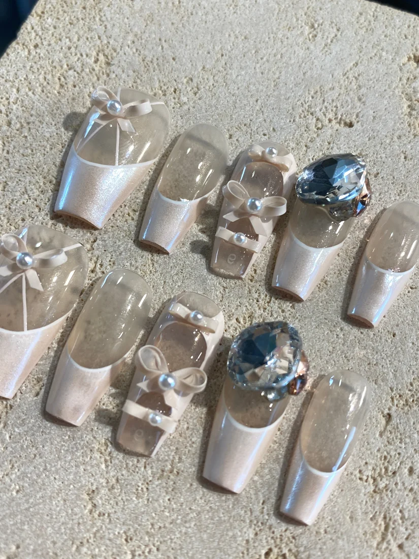 Coquette Lover Press On Nails detail 7