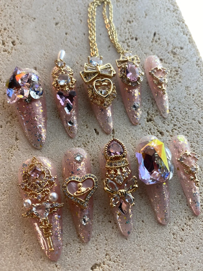 Sailor Moon Press On Nails detail 2