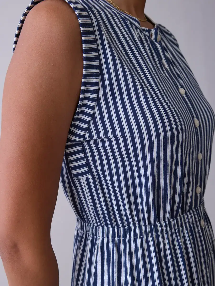 Printed Delphine Dress