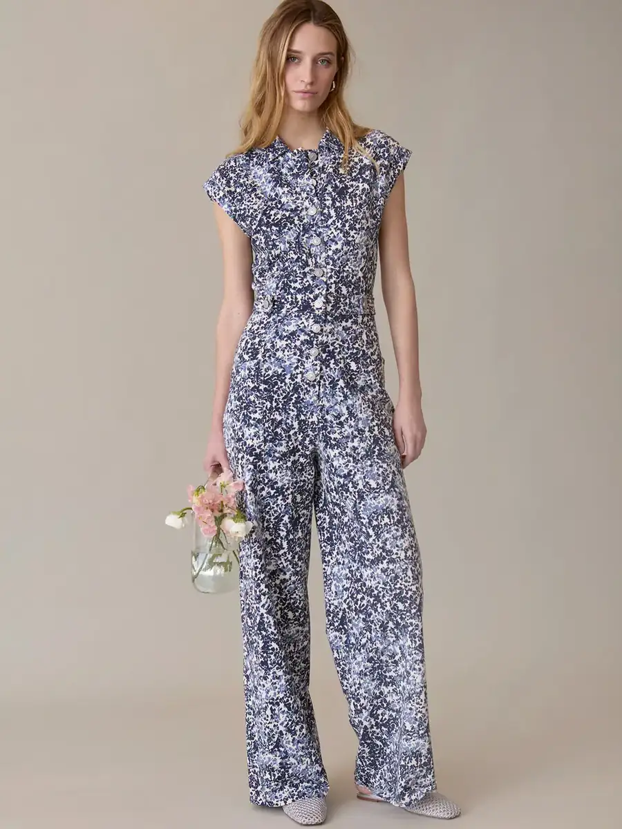 Printed Hendrix Jumpsuit