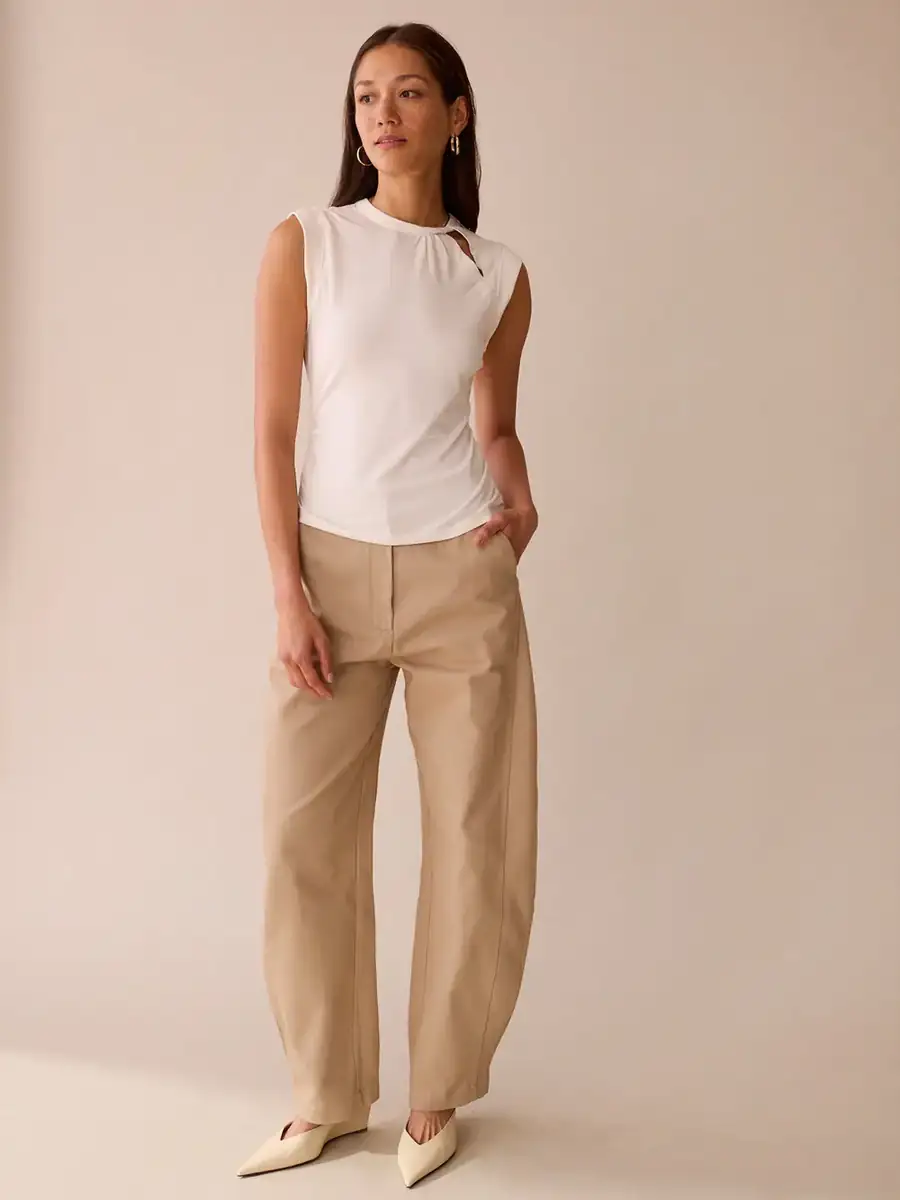 Talula Twist Neckline Tank